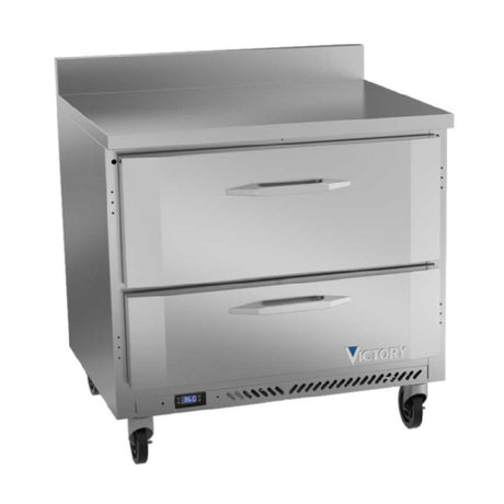 Victory VWRD36HC-2 Worktop Refrigerated Counter Powered By V-Core™ One-section