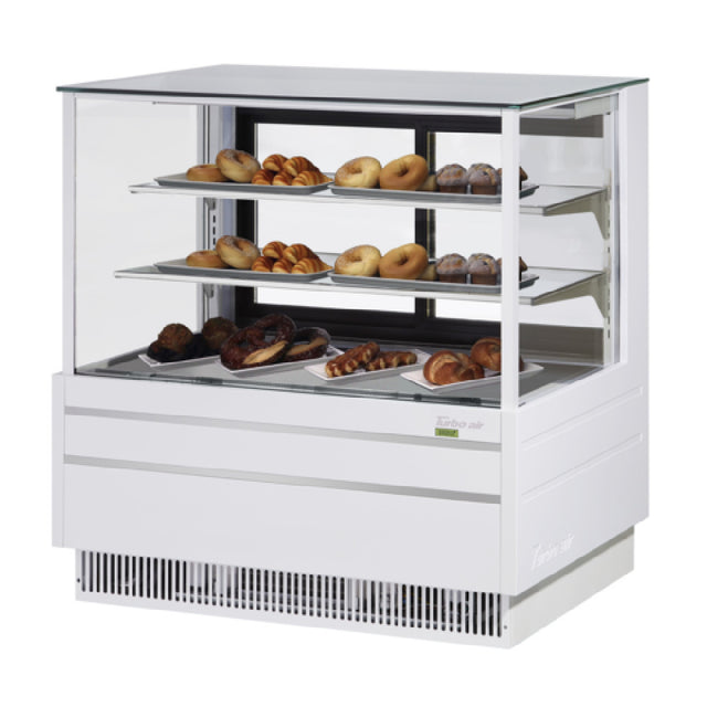 Turbo Air TCGB-48UF-DR-W(B) Bakery Dry Case 15.6 Cu. Ft. Capacity 48-1/2"W X 33-1/8"D X 50-1/8"H