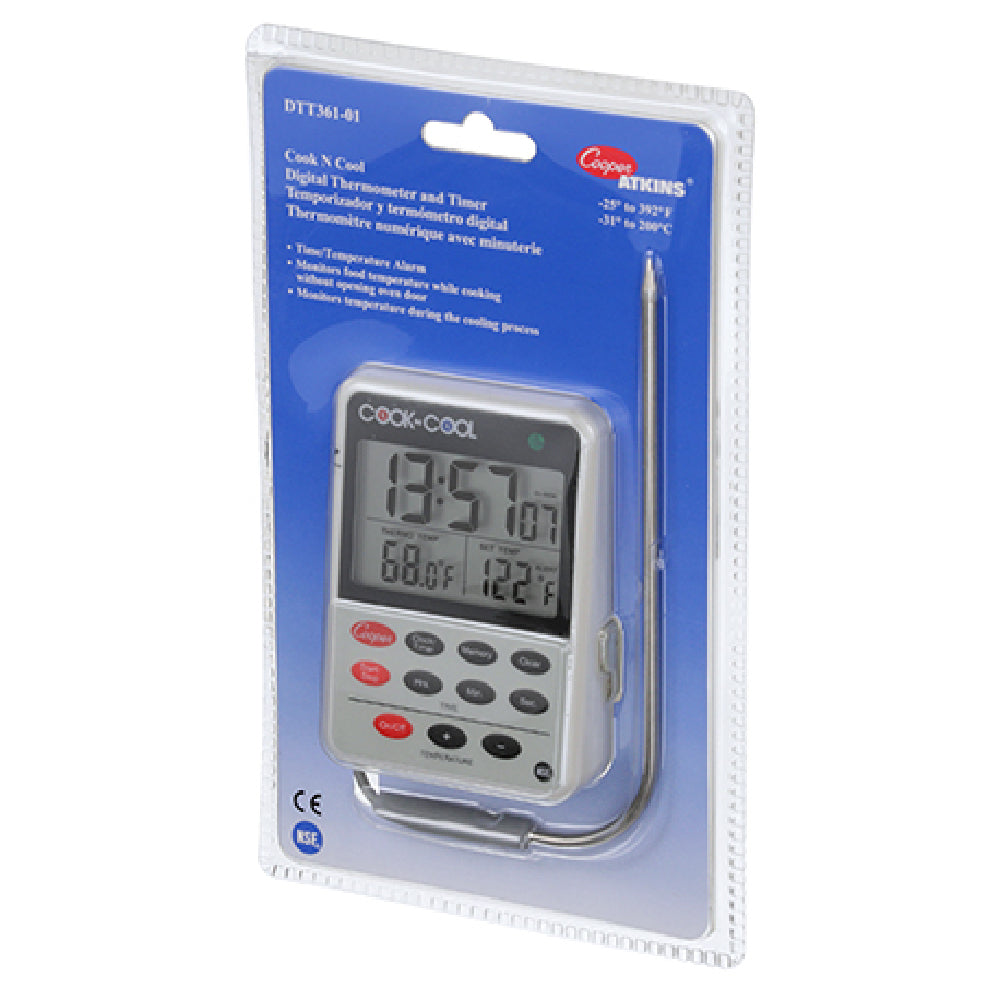 Atkins CPDTT361-01 Thermometer Digital Time R Cooking And Cool Down