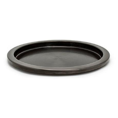 FOH RRT011BKS21 Sumatra Tray 14" Dia. X 3/4" Round