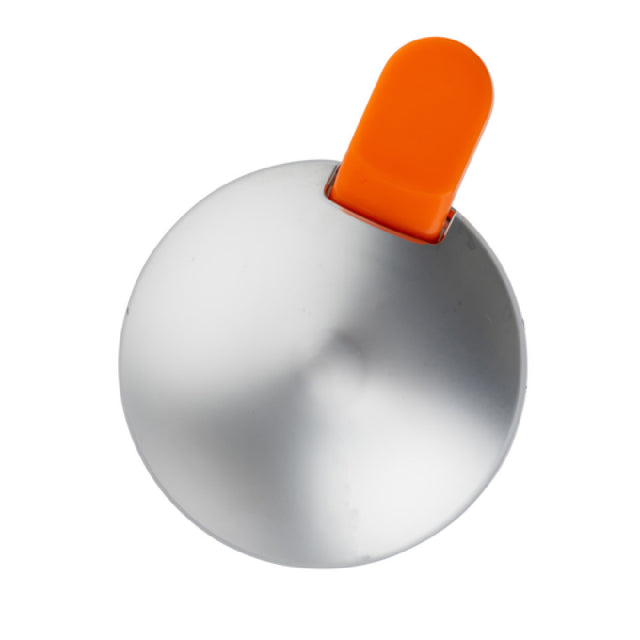 Tablecraft 12683 Decaf Lid 3.75" X2.75" X 1.75" Orange Thumb Press