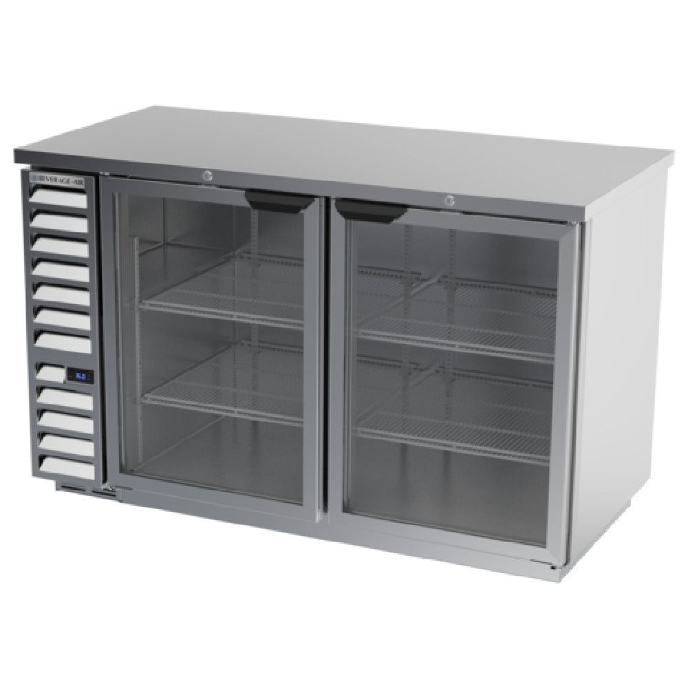 Beverage Air BB58HC-1-FG-S Refrigerated Food Rated Back Bar Storage Cabinet Two-section