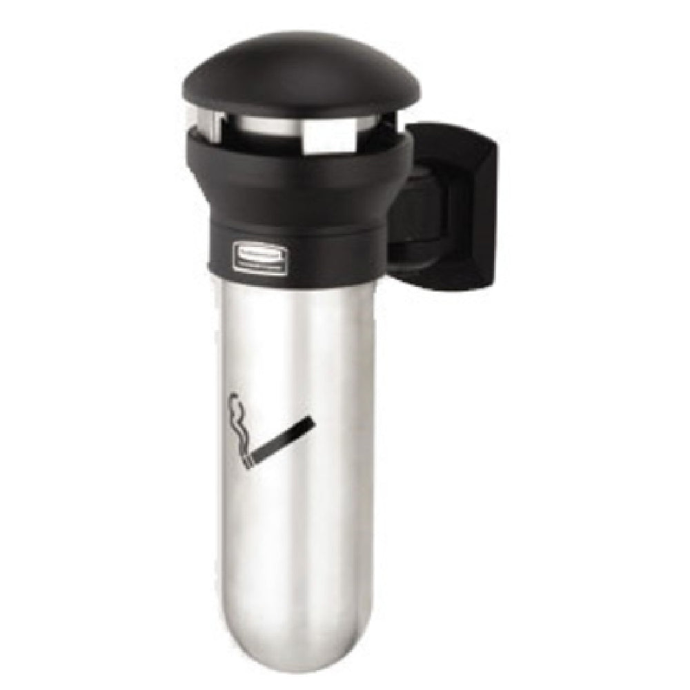 Rubbermaid FG9W3200SSBLA - Infinity™ Smoking Receptacle, 11-3/5" Dia. X 18"H, Wall Mount