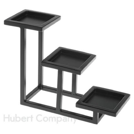 Hubert 99020 - Cerve Collection Bowl Stand, 3-tier, 3-7/8"L X 13-1/2"W X 9-11/16"H