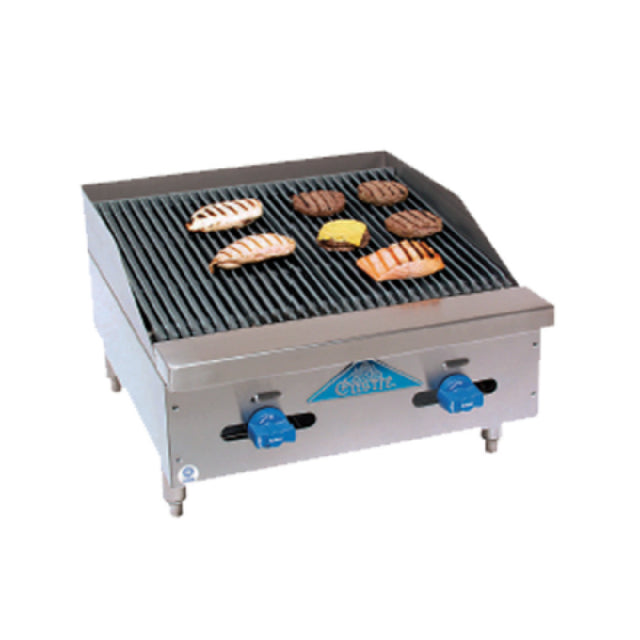 Comstock-Castle FHP24-2RB Char-Broiler Countertop Gas