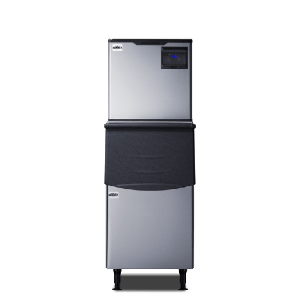 Buy Summit BIM352KBIN Commercial Clear Cube Ice Machine With Stainless ...