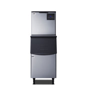 Summit BIM352KBIN Commercial Clear Cube Ice Machine With Stainless Steel Bin 23" W