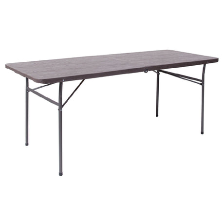 Flash Furniture DAD-LF-183Z-GG Folding Table 30" X 72" X 29"H Seats Up To 8 Adults