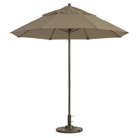 Grosfillex 98358131 Windmaster Umbrella 7-1/2 Ft. Round Top