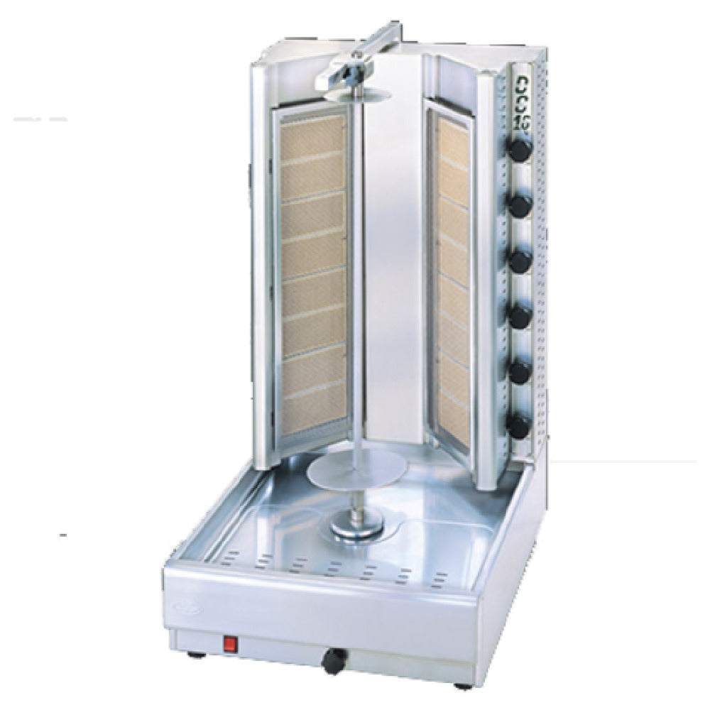 Eurodib DG16V Visvardis Turbo Gyro Machine Gas 27" X 23 X 41"H