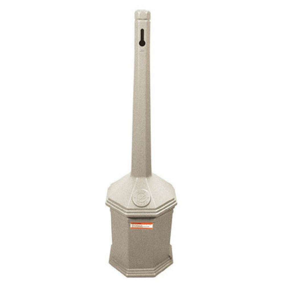 Private Label 1412038 Receptacle Cigarete Beige Poly