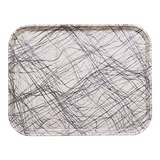 Cambro 1418277 Camtray® Rectangular 14" X 18" Swirl Gray