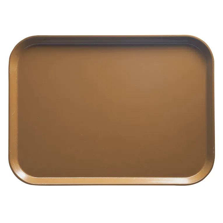 Cambro 1418508 Camtray® Rectangular 14" X 18" Suede Brown