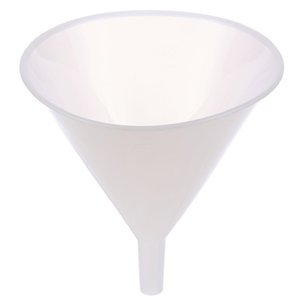 Private Label 1421073 Funnel 8"dia 3/8"outlet Plst