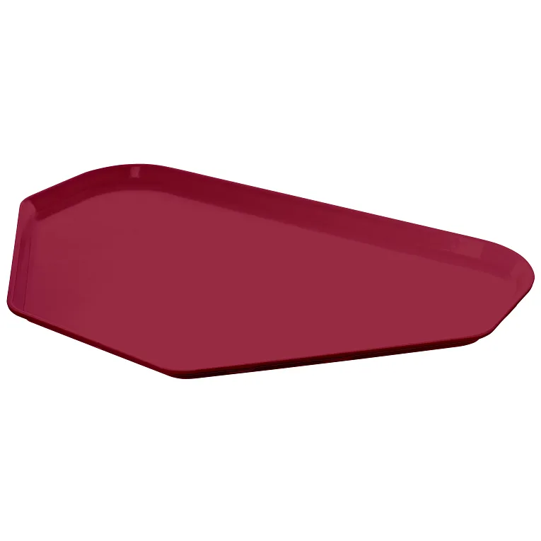 Cambro 1422TR505 Camtray® Trapezoid 14" X 22" Cherry Red