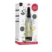 ISi North America 10951701 - ISi® Twist'n Sparkle Virtuoso Set, Onyx, Refillable 1 Liter PET Bottle (BPA And Phthalate-free) In Silicone Sleeve