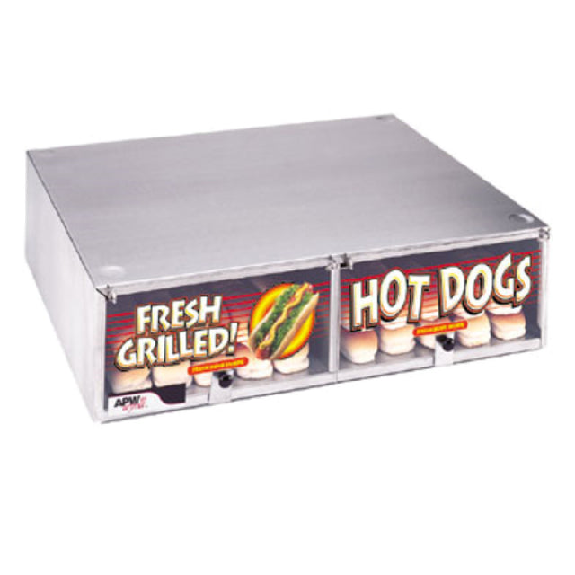 APW Wyott BC-20 Hot Dog Bun Cabinet 7-3/16" (50) Bun Capacity