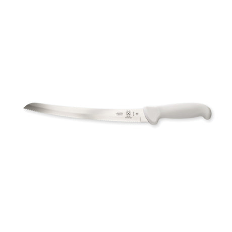 Mercer Culinary M18132 Ultimate White® Curved Bread Knife 10" Stamped