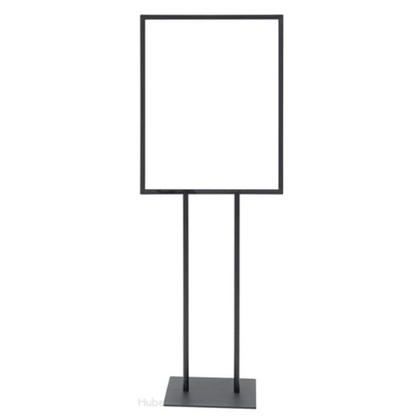 Hubert 82869 - Sign Holder, 60"H, Holds 22"W X 1/8"D X 28"H Signs