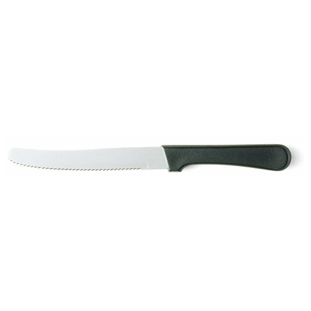 Steelite WL790527 Walco Steak Knife 4-5/8" Stainless Steel Blade Round Tip