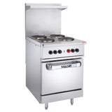 Vulcan EV24S-4FP480 Restaurant Range Electric 24"