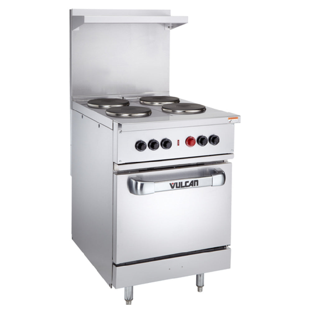 Vulcan EV24S-4FP208 Restaurant Range Electric 24"