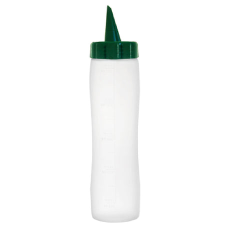 Carlisle 71277 Araven Squeeze Oil/Sauce Bottle 17 Oz. Green Cap