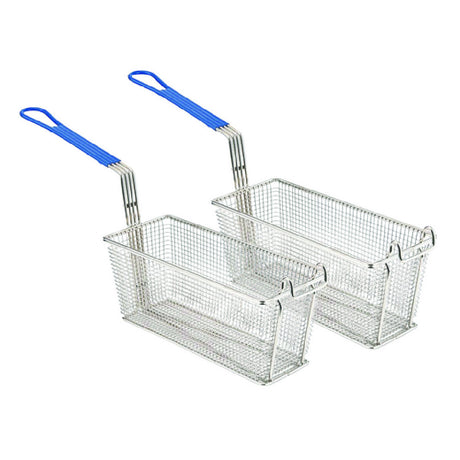 Hubert 196046 - Value Series Fry Basket, 22.5" W X 8.75" H, Front Hook