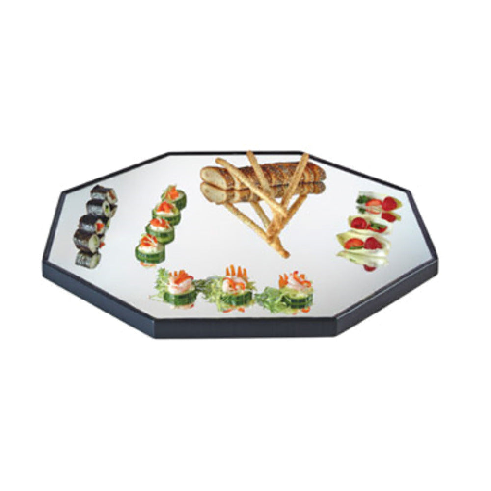 Cal Mil RR241 Gourmet Display Mirror Tray 24" Dia. X 1"H Octagon