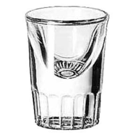 Libbey 5138 Whiskey Shot Glass 1 Oz. Tall (must Purchase In Multiples Of 4 Dozen) (H 3" T 2-1/4" B 1-3/4" D 2-1/4") (48 Each Per Case)