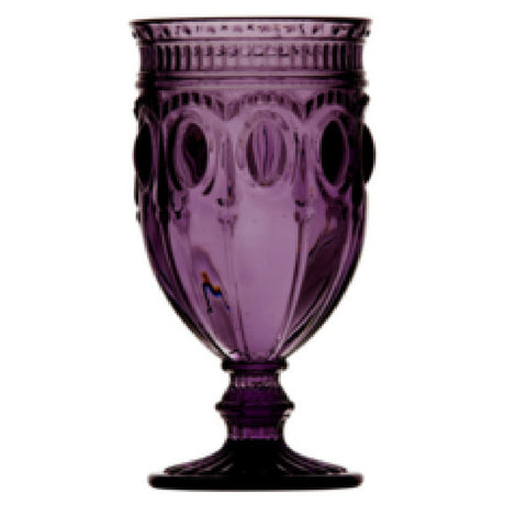 Fortessa RRPG.CANPUR.03 Can Can Amethyst All Purpose Glass 12 Oz. 6.5"