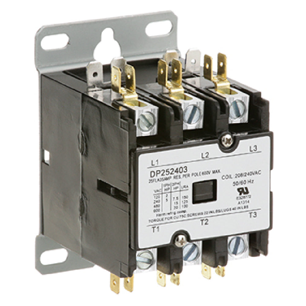 Hatco 2.01.012 Contactor (3 Pole 25 Amp 240v)
