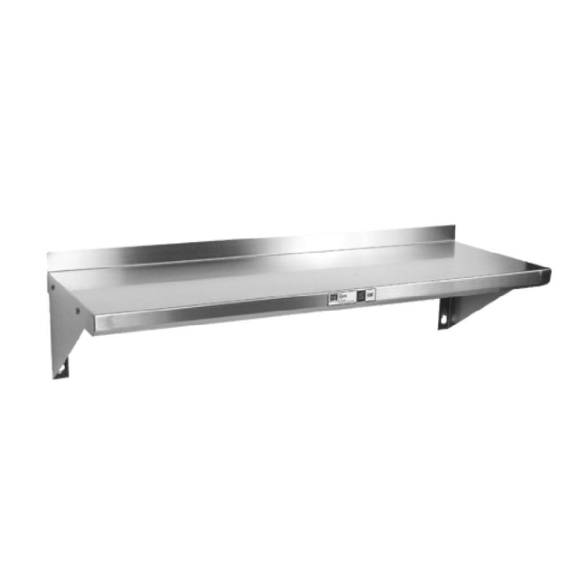 John Boos BHS12108 Shelf Wall-mounted 108"W X 12"D X 9-1/2"H Overall Size