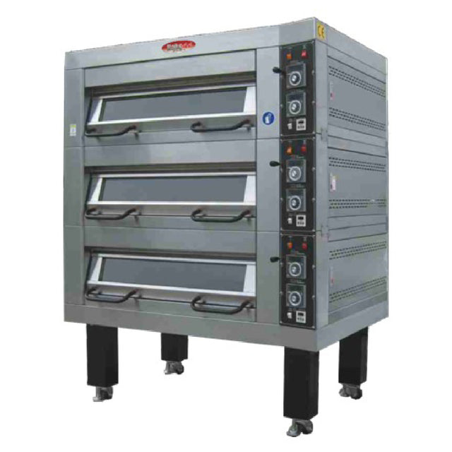 BakeMax BMTD001 The BakeMax® One Deck Oven Electric Accommodates (3) 18" X 26" Pans