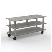 Steelite MGCMLB09GSXH - MID-HOLE UNIT GREY SLATE SS CASTERS, Modular, Grey Slate Ss