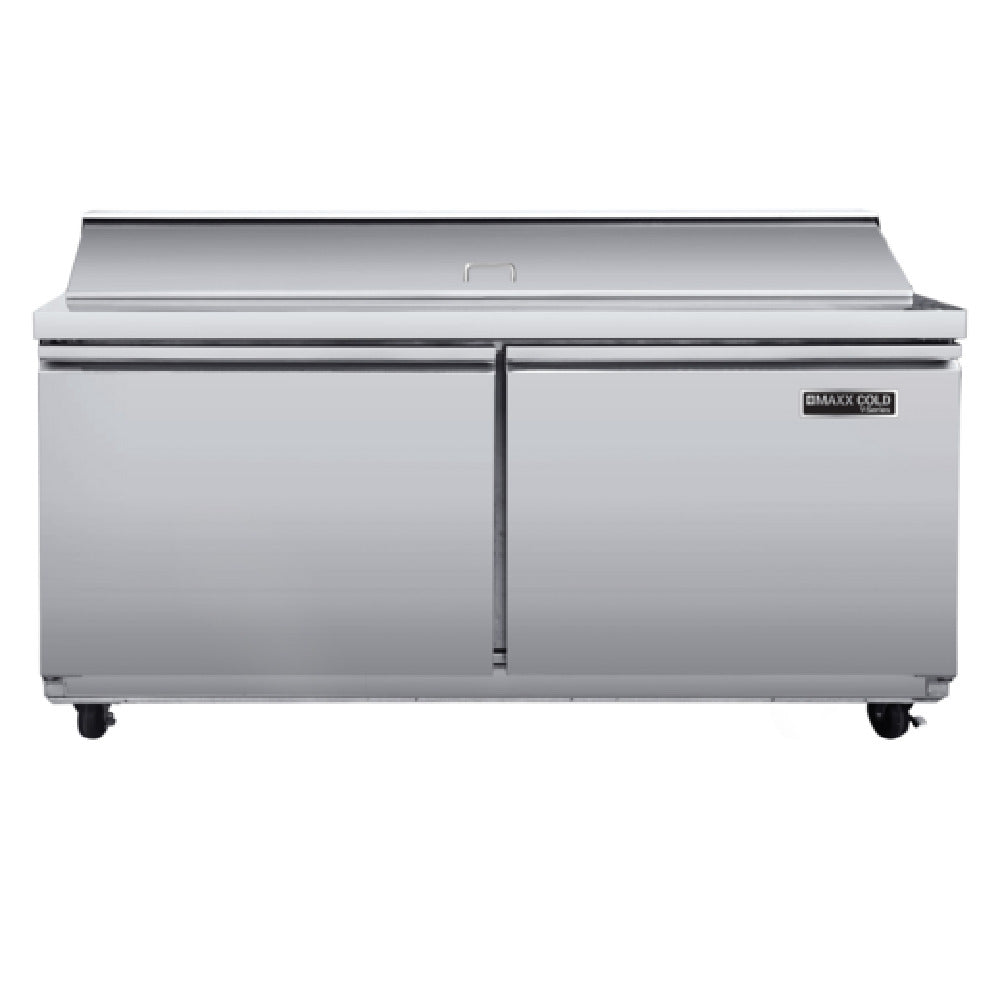 Maxximum MVR60SHC Maxx Cold V-Series Refrigerated Sandwich And Salad Prep Station