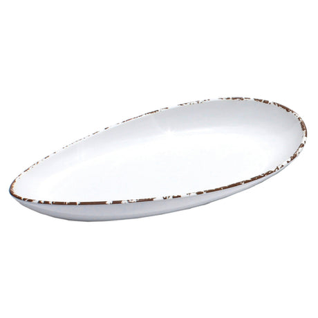 GET Enterprises OP-1690-TC Osslo™ Platter 16"L X 9"W X 3/4"H Oval