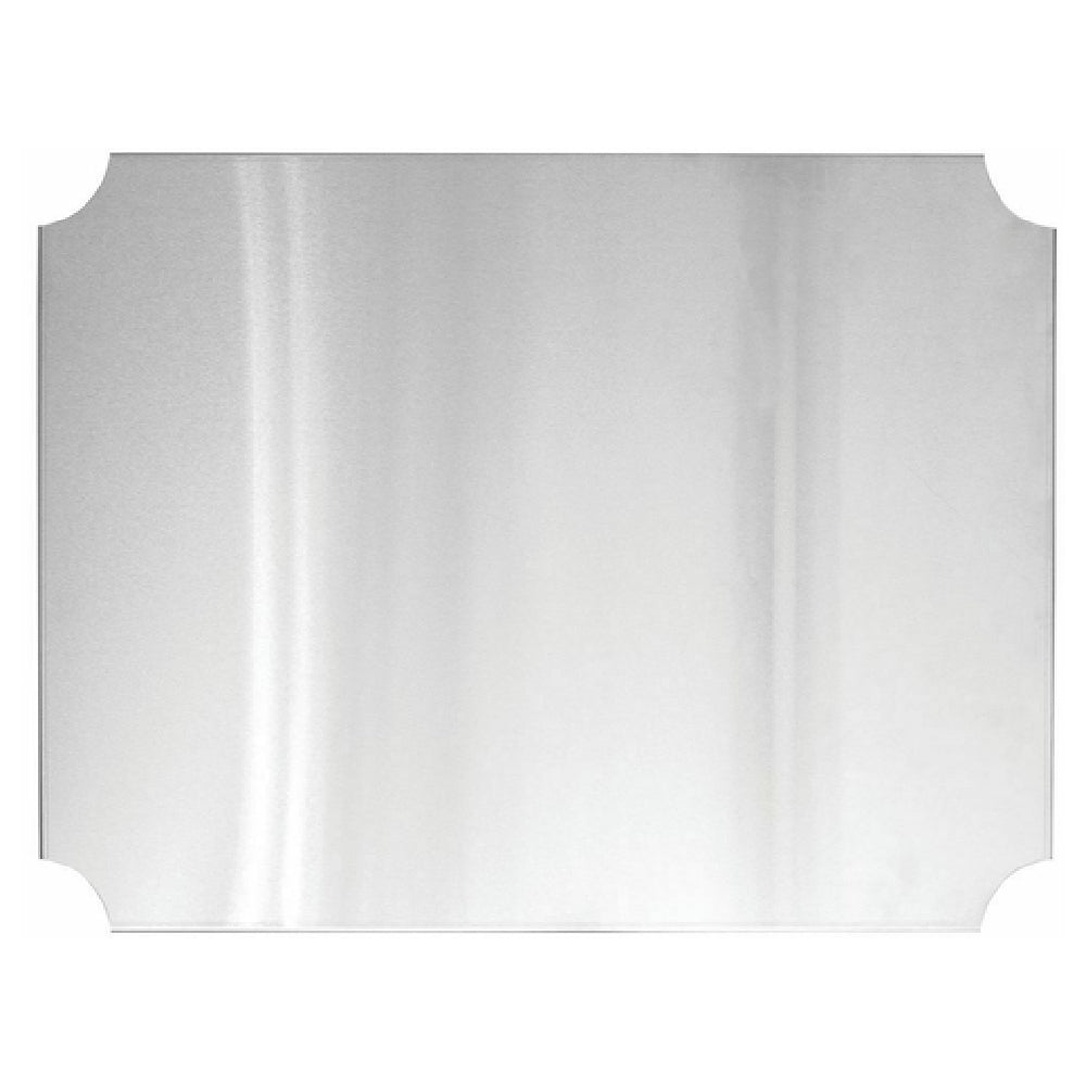 Hubert 92616 - Solid Top, 24" X 18", Notched Corners
