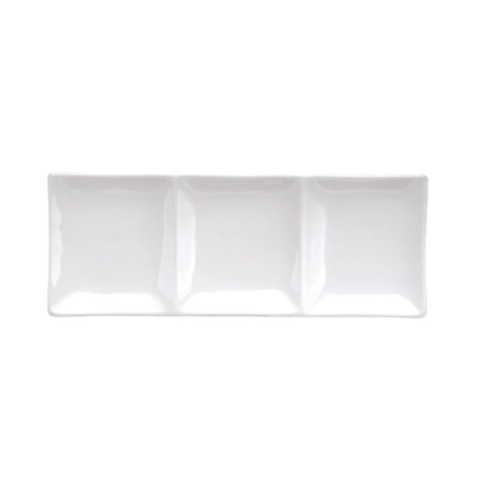 1880 Hospitality F8010000895 Oneida® Compartment Dish 12" X 4-3/4" Rectangular