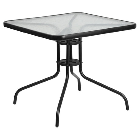 Flash Furniture TLH-073A-2-GG Patio Table 31-1/2" X 31-1/2" X 28"H Square