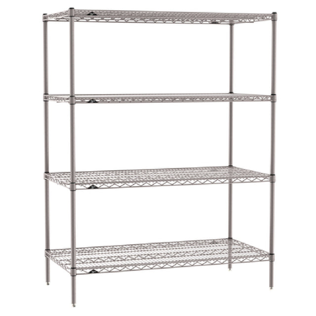 Metro SE-212463K4-S-4 Super Erecta® Starter Shelving Unit 24"W X 21"D X 63"H