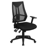 Flash Furniture HL-0017-GG Swivel Task Chair 41" To 46-1/2" Adjustable Height