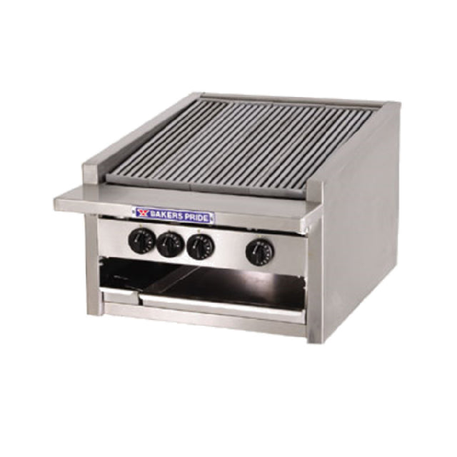 Bakers Pride L-24RS-C_LP Radiant Charbroiler Countertop Gas