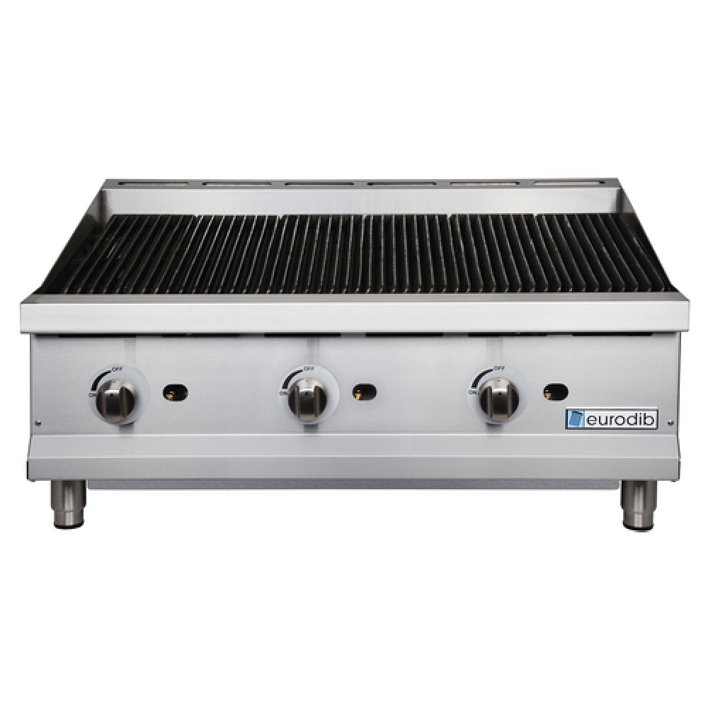 Eurodib T-CBR36 Broiler Countertop Gas