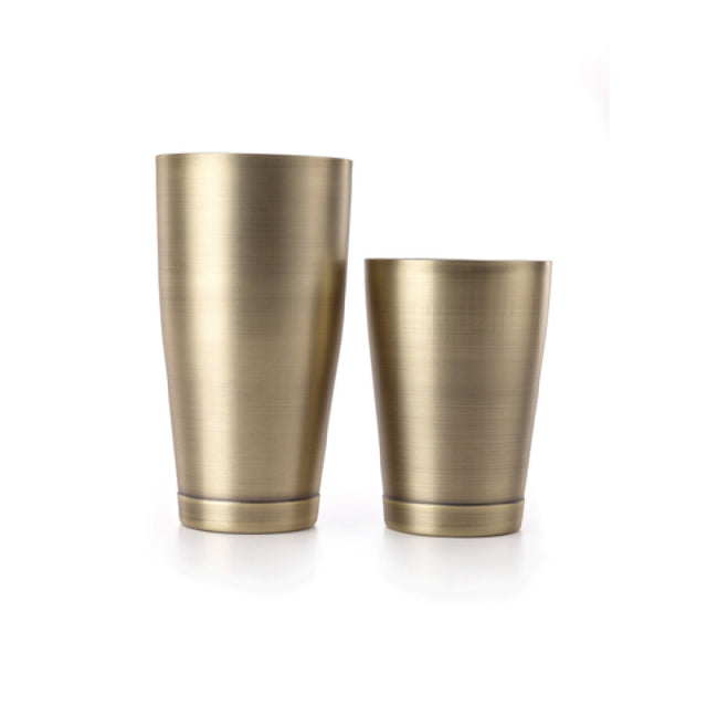 Mercer Culinary M37009ANG Barfly® Cocktail Shaker Set Includes: (1) Each 28 Oz. & 18 Oz. Shaker