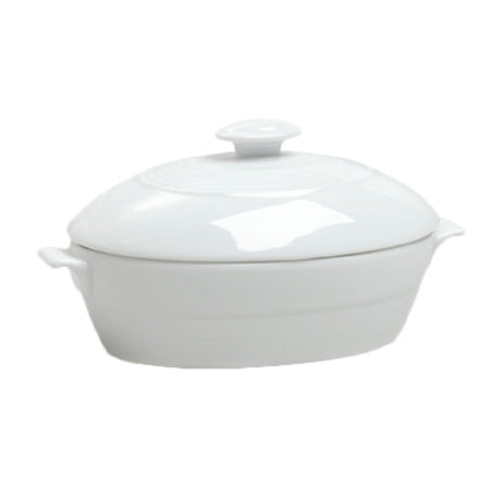 Steelite 6300P135 Lid For Medium Oval Bowl Porcelain