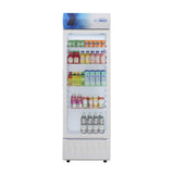 Koolmore KM-MDR-9CPWH KoolMore Merchandiser Large Glass Doors Refrigerator 21"W X 21"D X 68.75"H