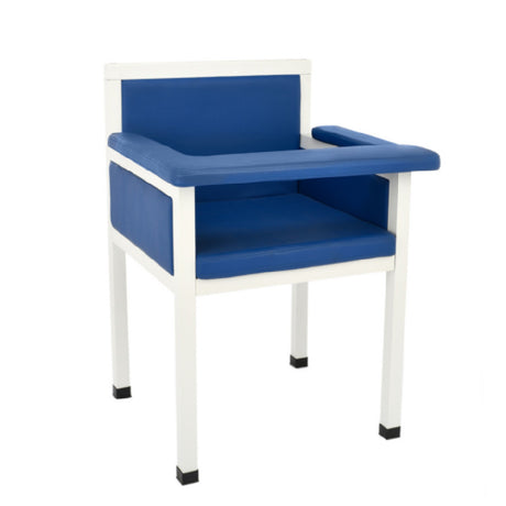 Alpine Industries ADI997-02-BLU Blood Drawing Chair Padded Phlebotomy