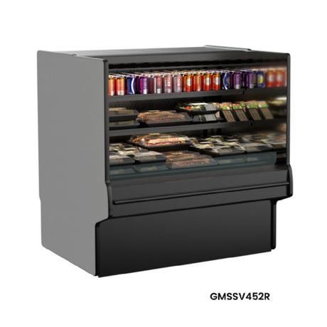 Structural Concepts GMSSV452R - Fusion® Self-Service Refrigerated Merchandiser, 51"W X 43"D X 51-5/8"H