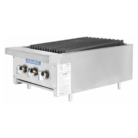 Turbo Air TARB-18 Radiance Charbroiler Countertop Gas